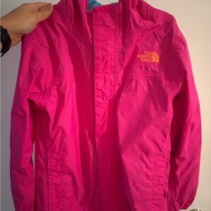 The North Face Kids Fuchsia Raincoat